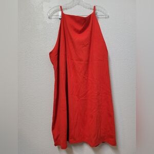 A New Day Womens Red Sleeveless Dress 4x Nwt